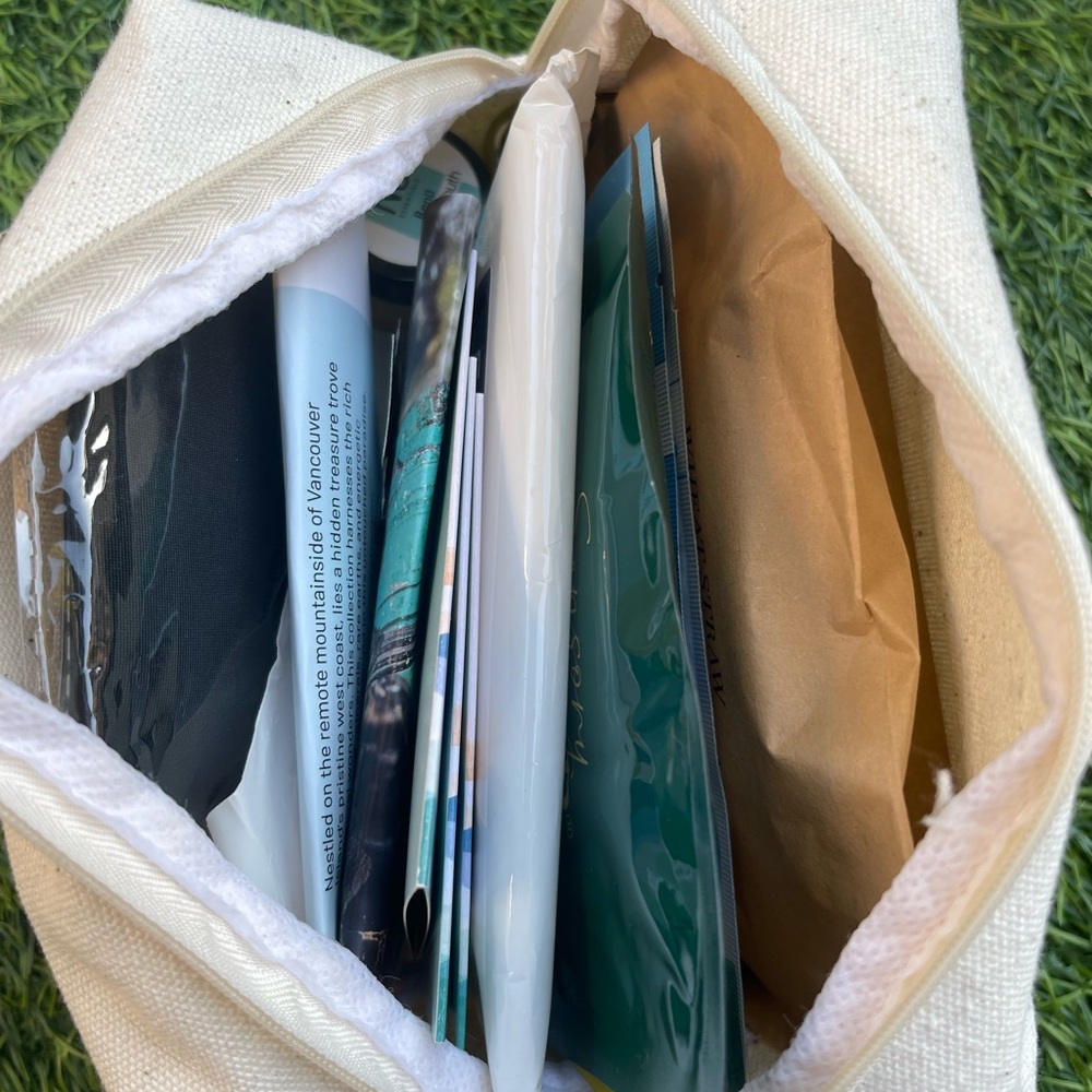 Spa bag goodies
